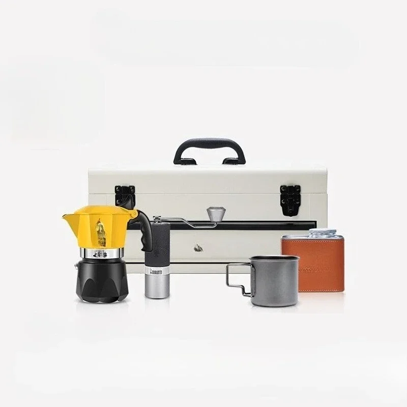 Camping Coffee Box Mocha Pot O - đánh giá và giá Coffee Equipment Gift