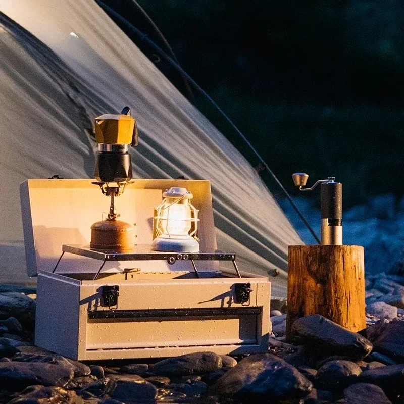 Camping Coffee Box Mocha Pot O - đánh giá và giá Coffee Equipment Gift
