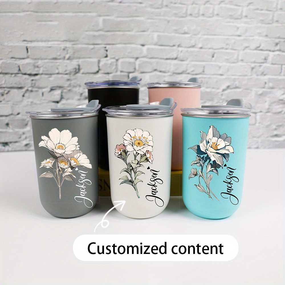 Custom Name Vintage White Flor - đánh giá và giá Coffee Equipment Gift