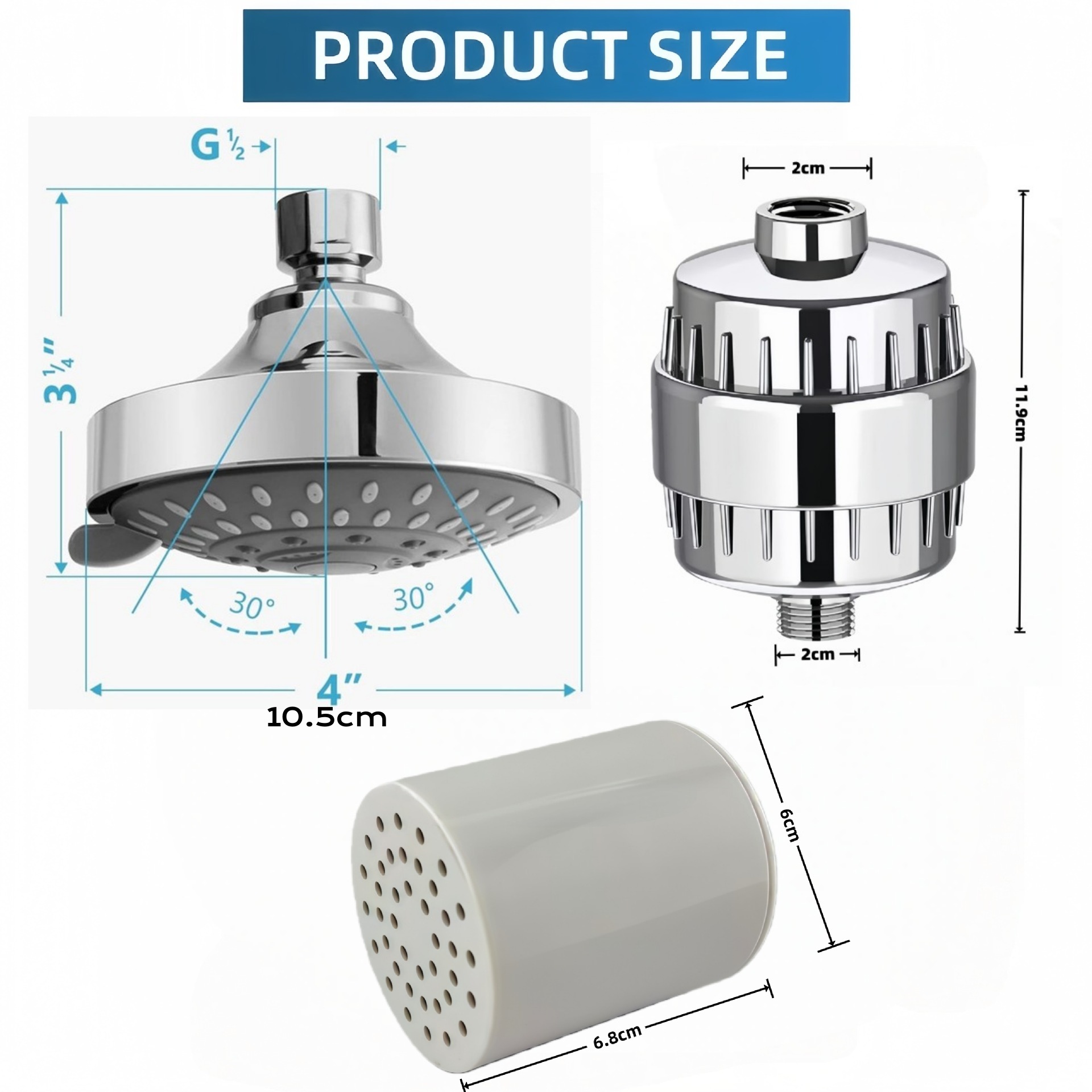 15/20/25/30 Layer Filter Stage - đánh giá và giá Water Filter Cartridge