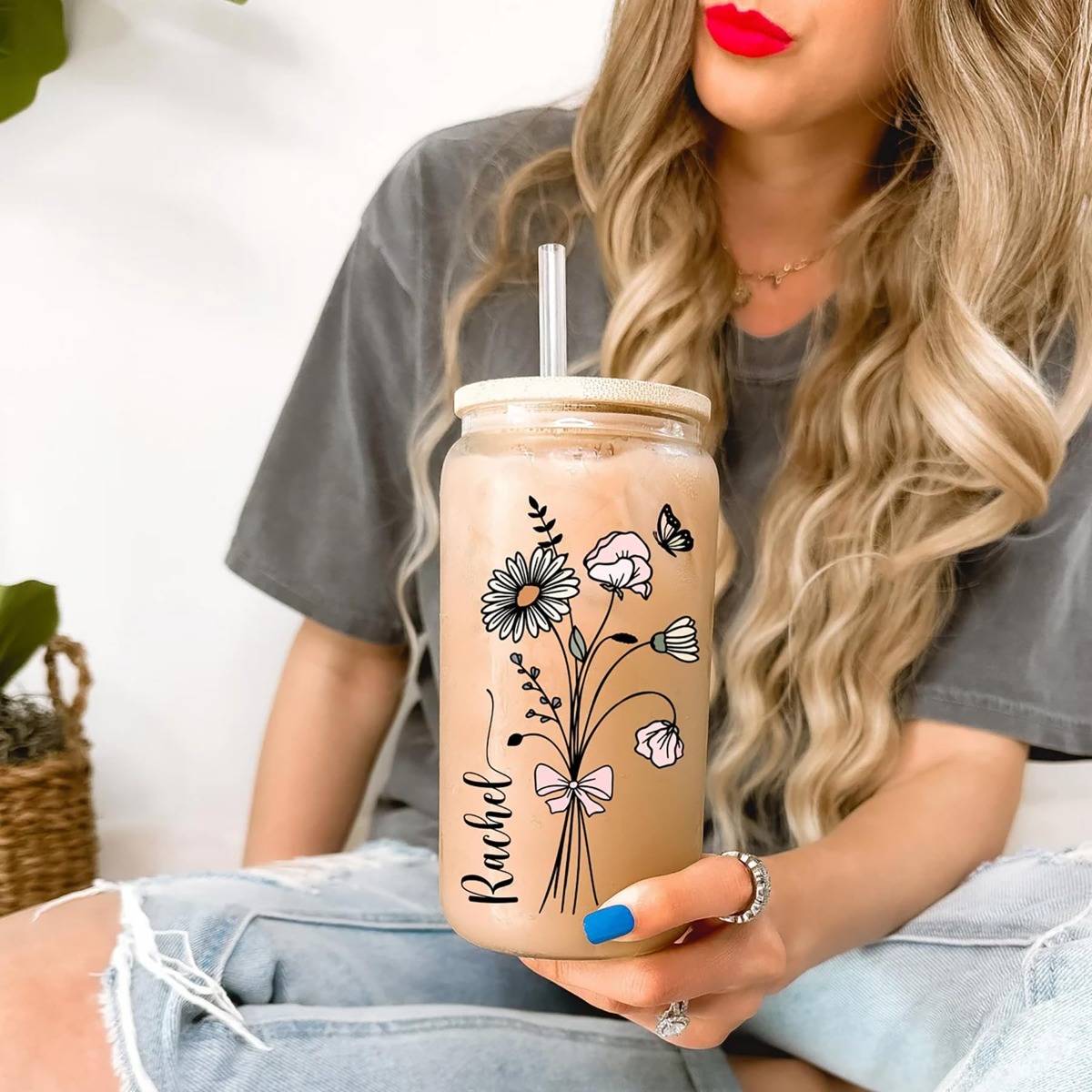 Customized Cute Cup Bottle Wit - đánh giá và giá Coffee Equipment Gift