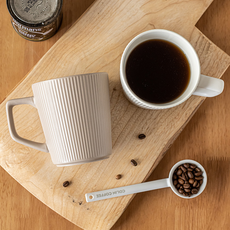 1Pc 500ml Embossed Ceramic Mil - đánh giá và giá Coffee Equipment Gift