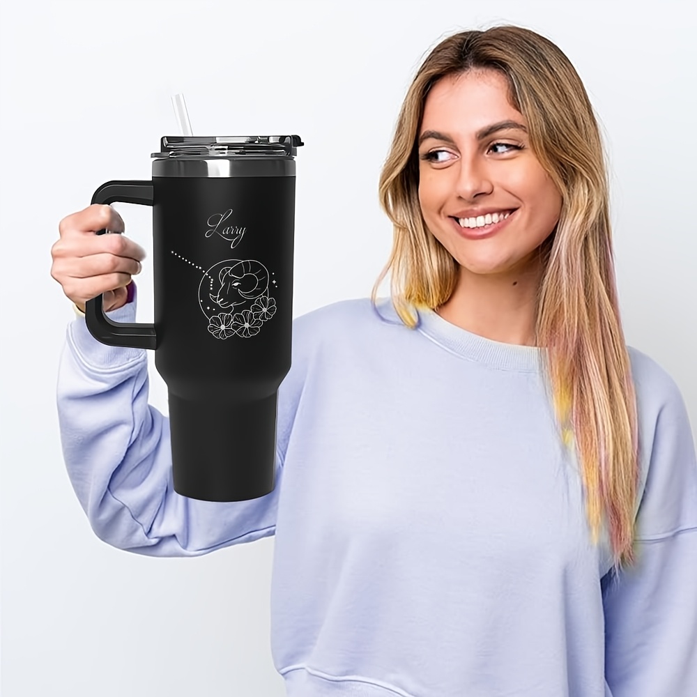 A Custom Black Travel Mug Feat - đánh giá và giá Coffee Equipment Gift