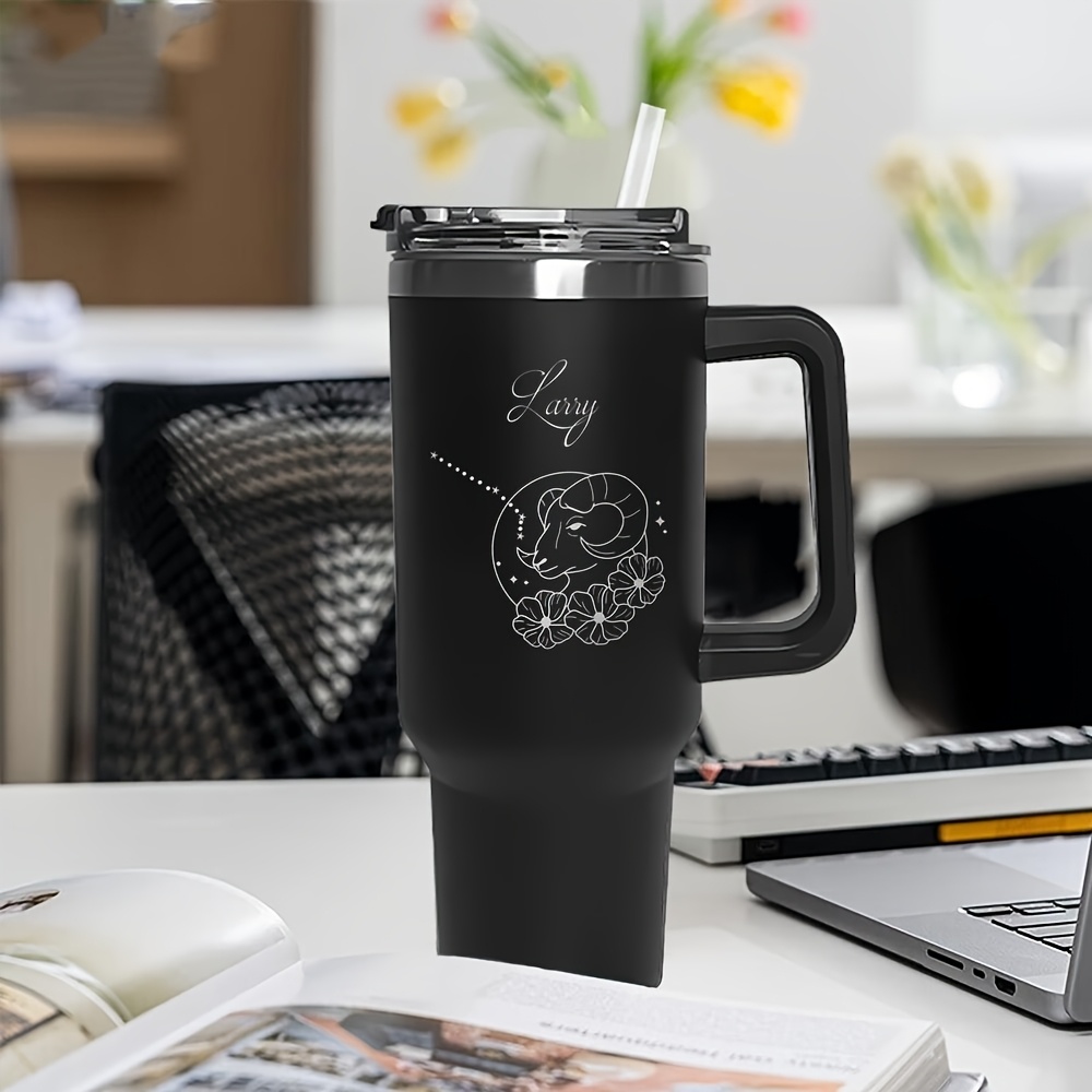 A Custom Black Travel Mug Feat - đánh giá và giá Coffee Equipment Gift